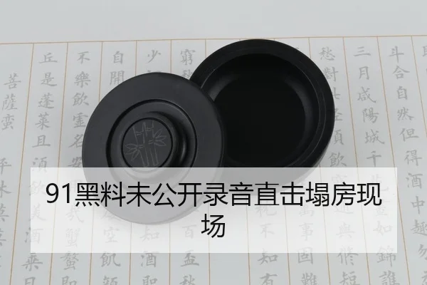 91黑料未公开录音直击塌房现场